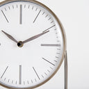 Aurus Matte Gray Metal Table Clock - Default Title