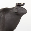 Taurus III Set of 2 9L x 4W Black Cast Aluminum Bull Bookends - Default Title