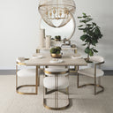 Chiron II 36L x 36W x 38H Gold Metal Globe Six Bulb Chandelier - Default Title