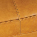 DArcy 880L x 370W x 340H Tan Leather Sofa - Default Title