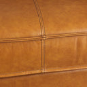 DArcy 650L x 370W x 340H Tan Leather Love Seat - Default Title
