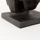 Tauro III Set of 2 10L x 5W Black Cast Aluminum Raging Bull Bookends - Default Title