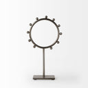 Elio 75L x 30W x 132H Small Studded hoop object - Default Title