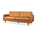 Olaf 882L x 378W x 350H Tan Leather Sofa - Default Title