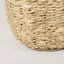 Cullen 157L x 157W x 157H Set of 3 Grey Twisted Seagrass Square Basket - Default Title