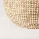 Olivia 157L x 157W x 173H Set of 3 Beige Seagrass Basket WLid and Handles - Default Title