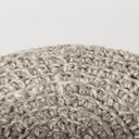 Bina 190L x 190W x 150H Taupe 4 Legged Wool Stool - Default Title