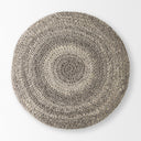 Bina 300L x 300W x 150H Dark Gray 4 Legged Wool Stool - Default Title