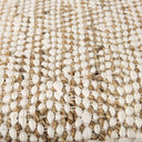 Ekani 160L x 160W x 160H CreamBeige Cotton Pouf - Default Title