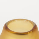 Pyla Large YellowBrown Glass Sand Dune Inspired Vase - Default Title