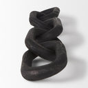 Alix 290L x 50W x 50H Black Wood Link Chain Decorative Object - Default Title