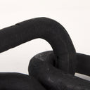 Alix 290L x 50W x 50H Black Wood Link Chain Decorative Object - Default Title