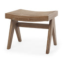 Arvin 217L x 177W x 181H Medium Brown Wooden Stool - Default Title