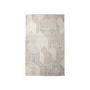 Kolt 8x10 Neutral Geometric Patterned Wool Area Rug - Default Title