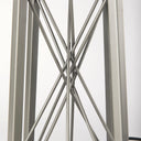 Raen 285H Gray Metal Octagonal Base wBeige Shade Table Lamp - Default Title