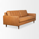 Olaf 882L x 378W x 350H Tan Leather Sofa - Default Title