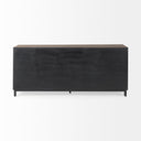 Hemlock 69L x 18W x 30H Brown Wood Sideboard - Default Title