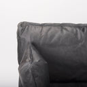 Cochrane 345L x 330W x 325H Black Leather Wrapped Chair - Default Title