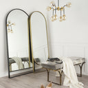 Jessie 55L x 16W WhiteGray Hair-On-Hide Seat WGold Metal Base Accent Bench - Default Title