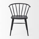 Colin 213L x 213W x 303H Black Metal Dining Chair - Default Title
