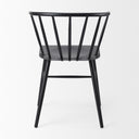 Colin 213L x 213W x 303H Black Metal Dining Chair - Default Title