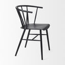 Colin 213L x 213W x 303H Black Metal Dining Chair - Default Title