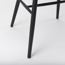 Colin 213L x 213W x 303H Black Metal Dining Chair - Default Title