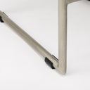 Givens 258H Seat Height Brown Wood WSilver Metal Frame Counterstool - Default Title