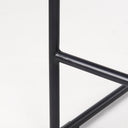 Givens 258H Seat Height Natural Wood WBlack Metal Counter Stool - Default Title