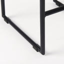 Givens 258H Seat Height Natural Wood WBlack Metal Counter Stool - Default Title