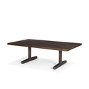 Viktor 55L Dark Brown Solid Wood Coffee Table - Default Title