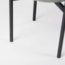 Mabel Set of Two 154 x 248 Green Top W Black Iron Base Plant Stands - Default Title