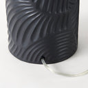 Quinn 180L x 180W x 288H Navy Base WBeige Fabric Shade Table Lamp - Default Title