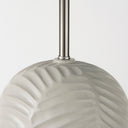 Quinn 190L x 190W x 246H Beige Base WNavy Fabric Shade Table Lamp - Default Title