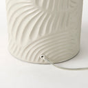 Quinn 190L x 190W x 246H Beige Base WNavy Fabric Shade Table Lamp - Default Title