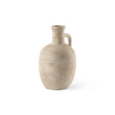 Zenni 53L x 53W x 93H Warm Beige Ceramic Vase - Default Title