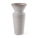 Esme 45L x 45W x 104H Whitewashed Ceramic Vase - Default Title
