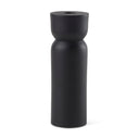 Malta Black Large Metal Candle Holder - Default Title