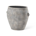 Zuma 272L x 181W x 244H Light Gray Ceramic Floor Vase - Default Title