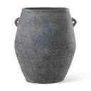 Zuma 272L x 205W x 319H Dark Gray Ceramic Floor Vase - Default Title