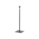Porter 50L x 50W x 180H Medium Black Iron Candle Holder - Default Title