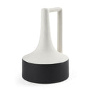 Burton 131H Large White and Black Ceramic Jug Vase - Default Title