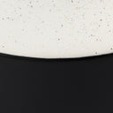 Burton 131H Large White and Black Ceramic Jug Vase - Default Title