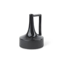 Burton 83H Small Glossy and Matte Black Ceramic Jug Vase - Default Title