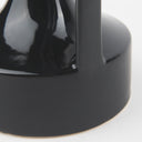 Burton 83H Small Glossy and Matte Black Ceramic Jug Vase - Default Title