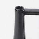 Burton 116H Medium Glossy and Matte Black Ceramic Jug Vase - Default Title