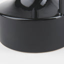 Burton 116H Medium Glossy and Matte Black Ceramic Jug Vase - Default Title