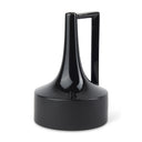 Burton 131H Large Glossy and Matte Black Ceramic Jug Vase - Default Title