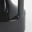 Burton 131H Large Glossy and Matte Black Ceramic Jug Vase - Default Title