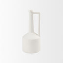 Burton 142H Medium White Ceramic Jug Vase - Default Title